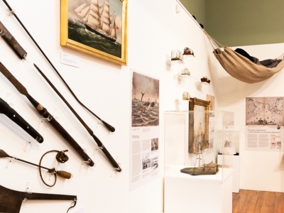 whaling display